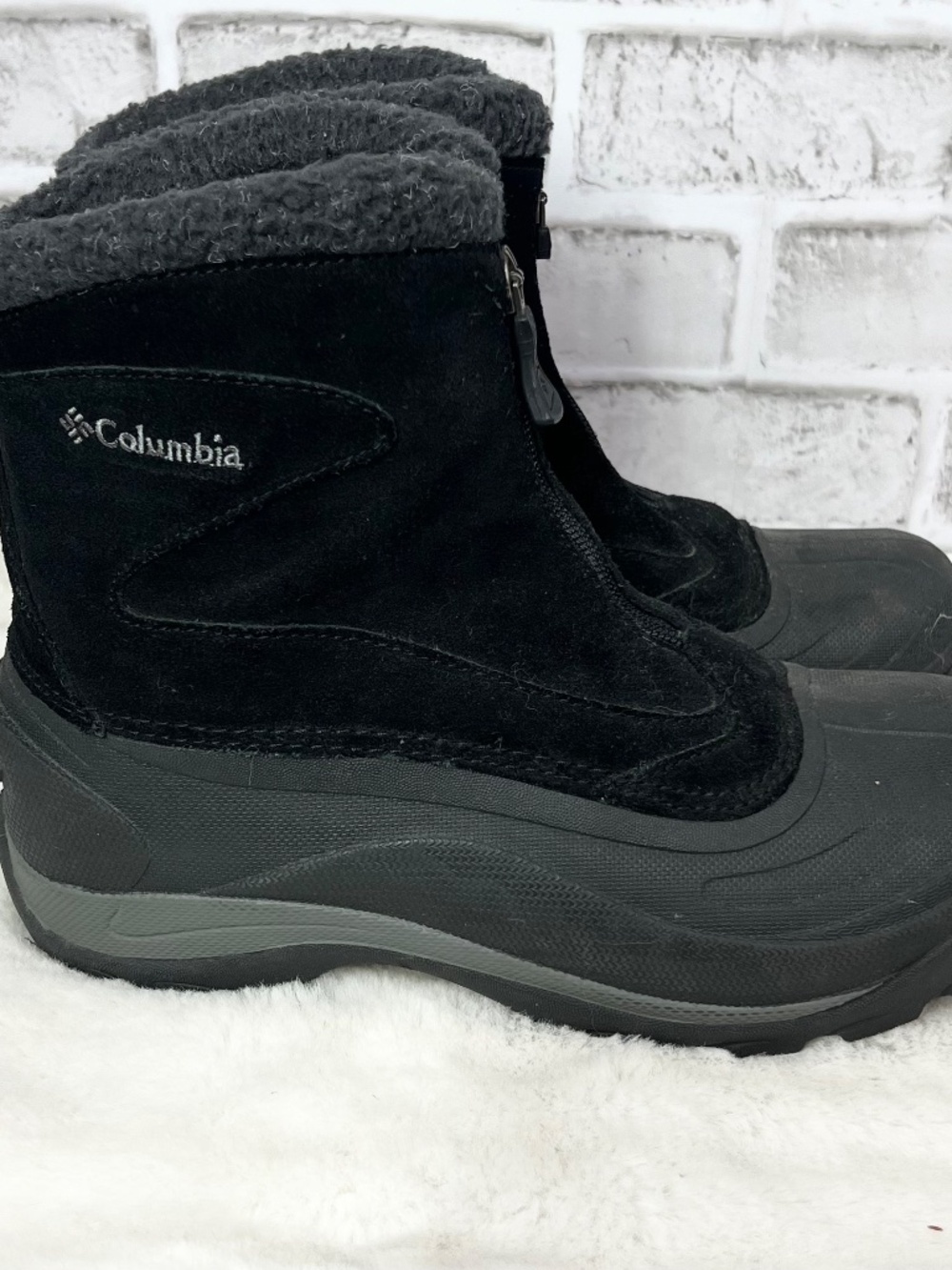 |•COLUMBIA•| Black Thermolite Winter Boots Size 8.5 - Picture 4 of 9